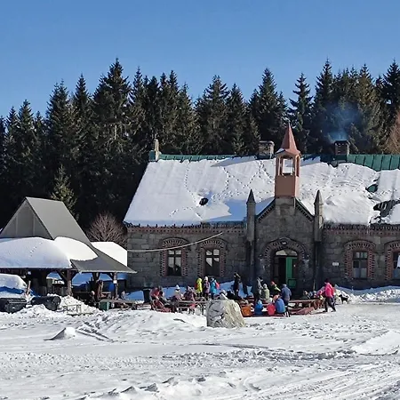 Daire Enjoyharrachov - Atraktivni Slunne Certovka V Centru S Balkonem, Garazovym Parkovanim, Wifi-wlan, Ipad, Sat, Herni Konzoli, Netflix Zdarma A Nejkrasnejsim Vyhledem Na Certovu Horu S Arealem Skokanskych Mustku A Sjezdovku Jen 150m Od Lanovky *