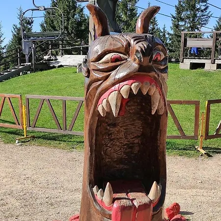 Enjoyharrachov - Atraktivni Slunne Certovka V Centru S Balkonem, Garazovym Parkovanim, Wifi-wlan, Ipad, Sat, Herni Konzoli, Netflix Zdarma A Nejkrasnejsim Vyhledem Na Certovu Horu S Arealem Skokanskych Mustku A Sjezdovku Jen 150m Od Lanovky *