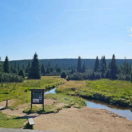 Lägenhet Enjoyharrachov - Atraktivni Slunne Certovka V Centru Harrachova S Garazovym Parkovanim, Wifi-wlan, Sat, Herni Konzoli, Netflix Zdarma A Nejkrasnejsim Vyhledem Na Certovu Horu S Arealem Skokanskych Mustku A Sjezdovku *